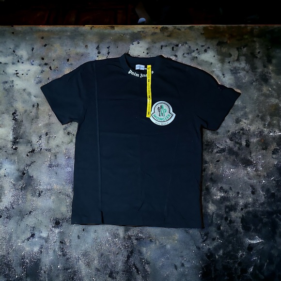 Moncler X Palm Angels Snow Angels Patch Tee - Picture 1 of 8